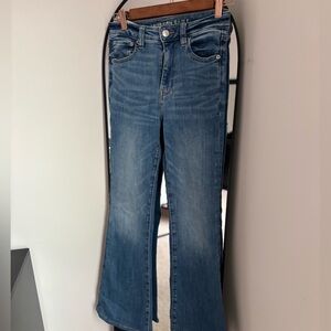 American Eagle Outfitters Blue Flare Jeans